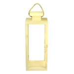 Lampion drewniany Duży  LD-3-S Surowy